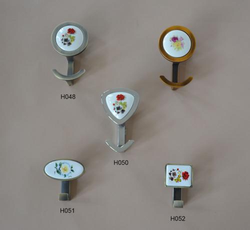 Ceramics  Furniture and Cabinet  Hook H048 H050 H051 H052