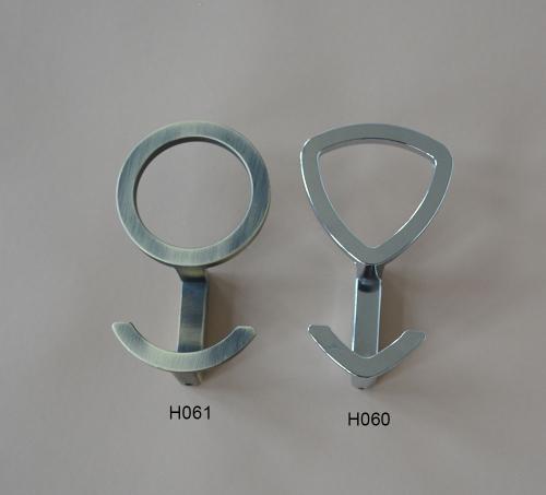 Zamak Furniture and Cabinet  Hook H060 H061