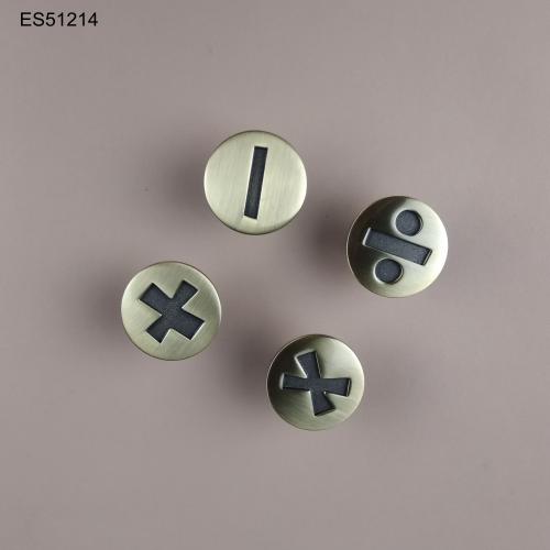 Zamak Furniture and Cabinet Knob  ES51214