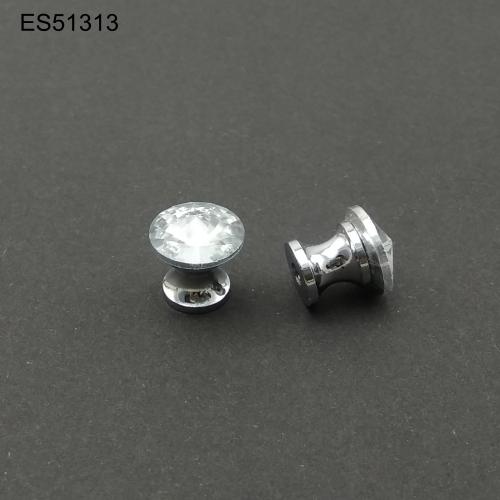 Zamak/Crystal Furniture and Cabinet Knob  ES51313