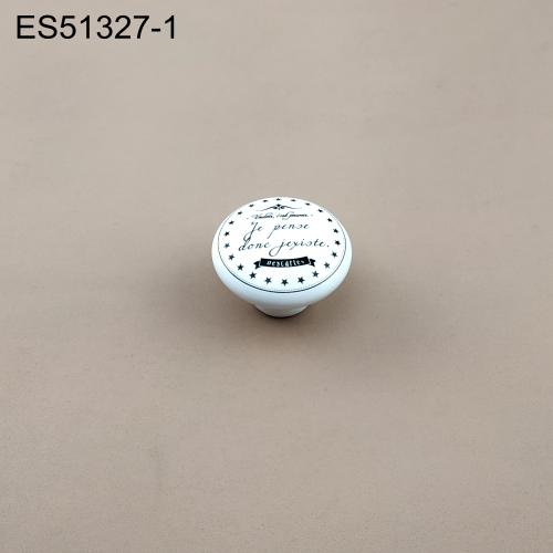 ceremics  Furniture and Cabinet Knob  ES51327-1