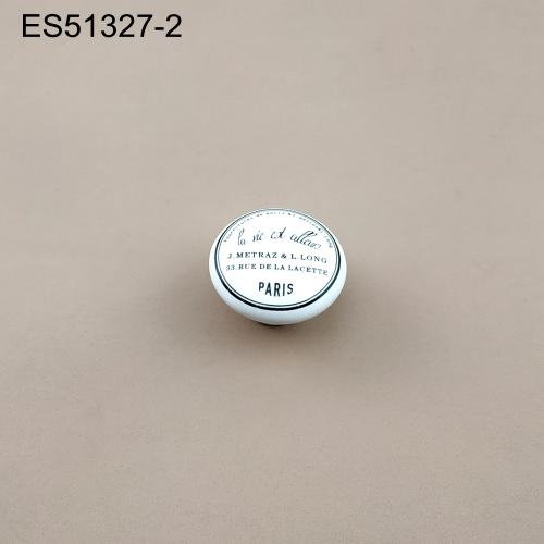 ceremics  Furniture and Cabinet Knob  ES51327-2