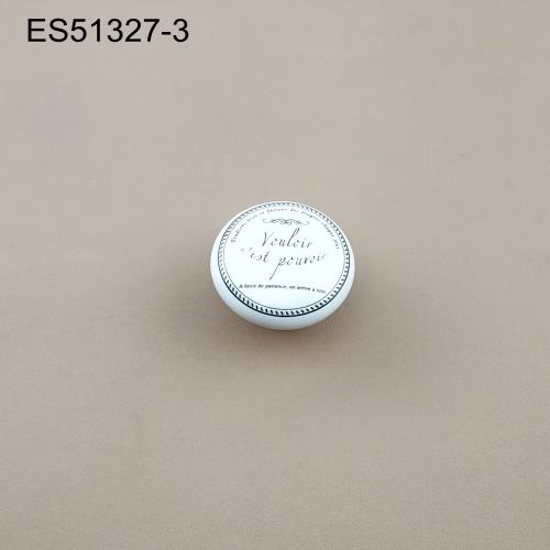 ceremics  Furniture and Cabinet Knob  ES51327-3