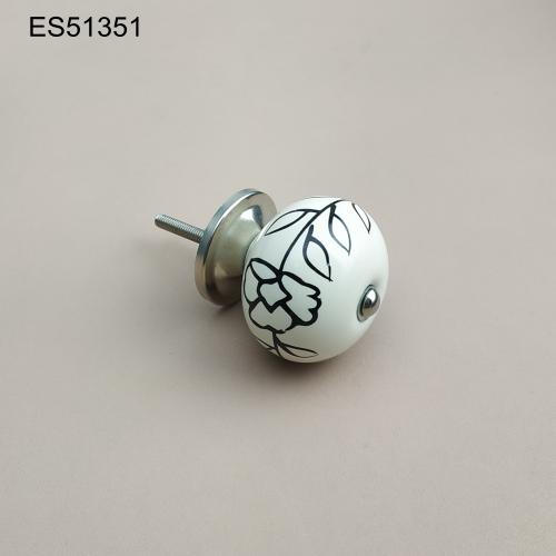 Ceramics  Furniture and Cabinet Knob  ES51351