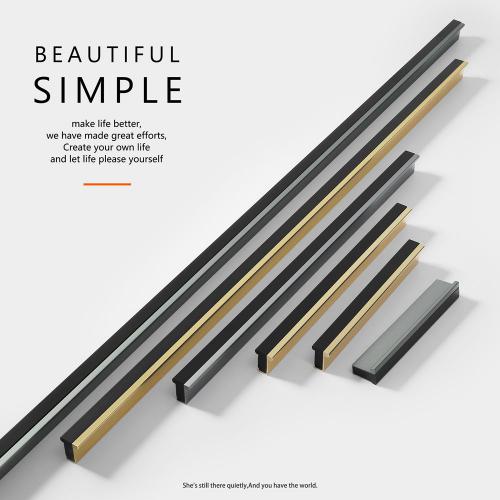Aluminum  Furniture and Cabinet handle  ES21424